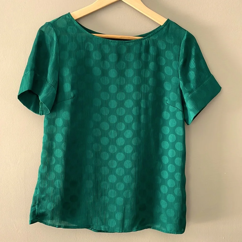 Banana Republic Emerald Blouse - Picture 1 of 3